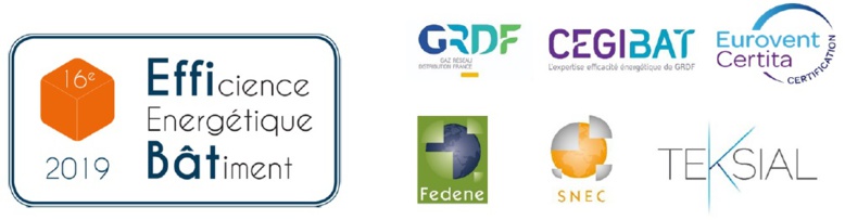16ème Convention EEB - Effi'bat  - La Pompe à Chaleur pour la rénovation énergétique des bâtiments - Mardi 16 avril 2019 / 16h30 