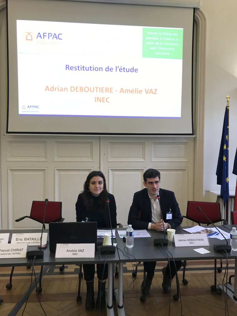 Conférence : « La filière des pompes à chaleur au prisme de l’Economie Circulaire » jeudi 23 janvier 2020 Conférence : « La filière des pompes à chaleur au prisme de l’Economie Circulaire » jeudi 23 janvier 2020