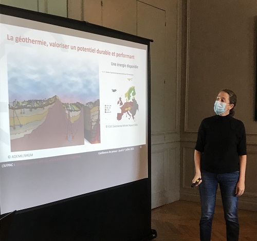 Communiqué de Presse  : En collaboration avec l’AFPG, le BRGM, la FNCCR, l’ADEME, l’AFPAC a présenté « La relance de la Géothermie »