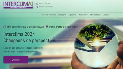 Interclima - 30 septembre au 3 octobre 2024