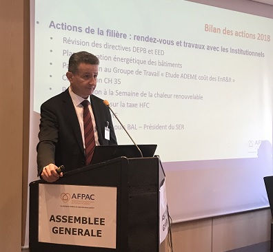 Retrouvez la présentation de l'Assemblée Générale de l'AFPAC