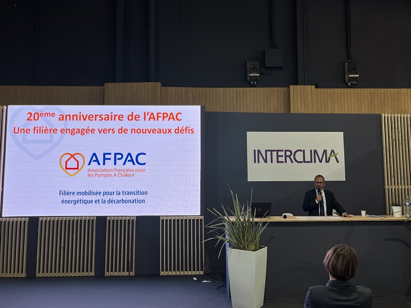 L'AFPAC a reçu la presse sur INTERCLIMA pour son « 20e anniversaire : Une filière engagée vers de nouveaux défis »