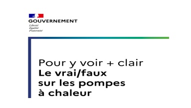 Le vrai/Faux sur les Pompes à Chaleur - Pour y voir plus clair