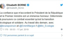 Elisabeth Borne remplace François de Rugy