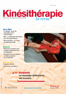 Kinésithérapie, la revue Kinésithérapie, la revue