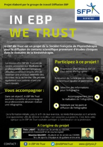 Présentation de In EBP We Trust Présentation de In EBP We Trust