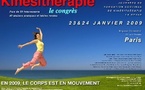 Deuxièmes Journées Francophones de Kinésithérapie des 23-24 janvier 2009 à Paris