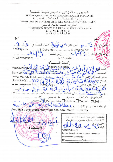 Harcèlement : Le président du MAK convoqué par la police coloniale