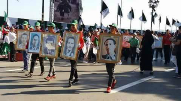 Défilé du 1er novembre dans les rues d'Alger (PH/DR)