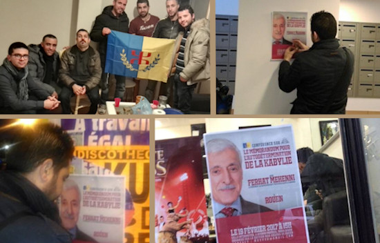 1ère conférence sur le Mémorandum pour l'autodétermination de la Kabylie : les préparatifs vont bon train à Rouen