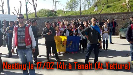 Le mouvement souverainiste kabyle tient un meeting à At Yettura ce vendredi