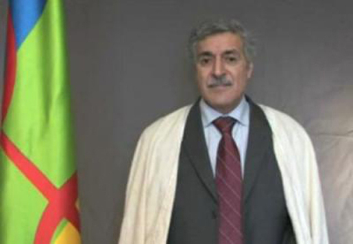 M. Ferhat Mehenni, Président du Gouvernement Provisoire Kabyle