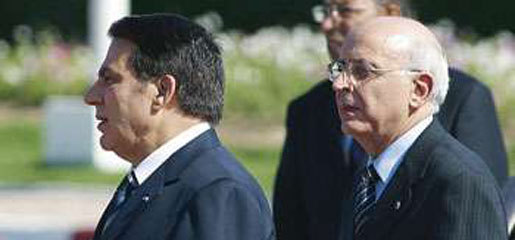 Mohamed Ghannouchi succède à Ben Ali