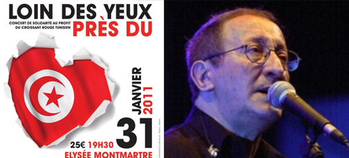 Idir en concert de solidarité avec la Tunisie Idir en concert de solidarité avec la Tunisie