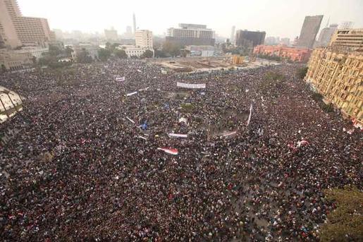 Marche du Million, Place Tahrir, le Caire ( Photo: Reuters)