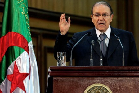 Le chef de l'État algérien Abdelaziz Bouteflika (PH. SIWEL)