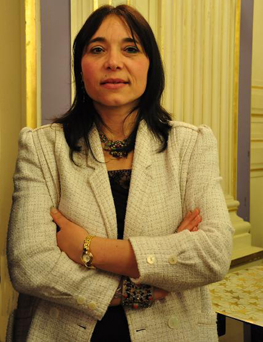 Djamila Amgoud, ministre de la Culture au sein de l'Anavad (Photo : Uli Rhode - SIWEL)