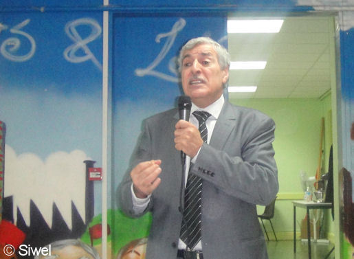 Ferhat Mehenni, président de l'ANAVAD (Ph/  SIWEL)
