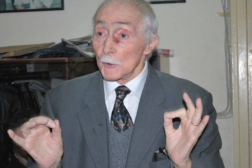 M. Ali-Yahia Abdenour, ce matin à Alger. (PH. Y. Imadalou — SIWEL)