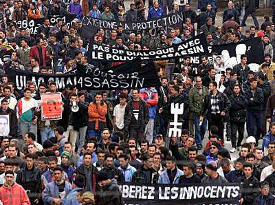 Printemps noir, 2001 en Kabylie (PH : DR)