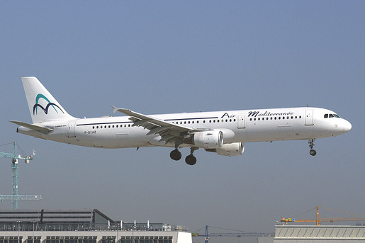 Airbus A321 de la compagnie Air Méditerrranée (Photo : DR)