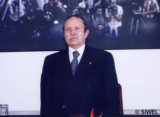 Le chef de l'Etat algérien Abdelaziz Bouteflika (Photo Y. I SIWEL)