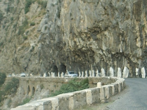 La RN 9 à Kherrata. PH/DR