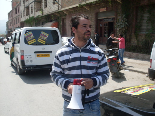 Cortège du MAK en Kabylie (Photo SIWEL)