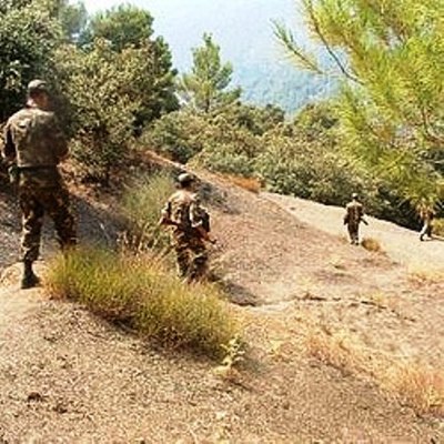 Des soldats de l'armée algérienne en ratissage (Photo DR)