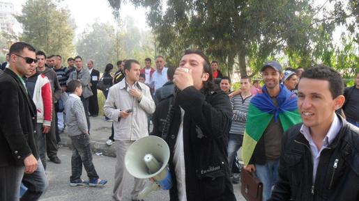 Mazigh, un des militants du MAK arrêtés à Alger. Ph/Siwel