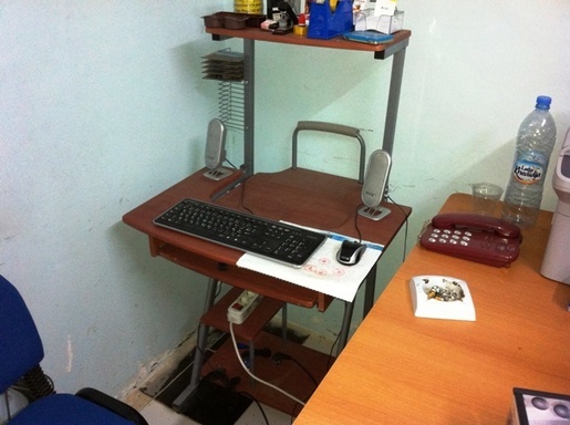 Les micros et documents du parti du RCD volés (Photo RCD)