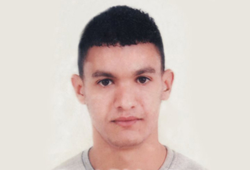 Mourad Bilek (18 ans) kidnappé mercredi 11 mai aux environs de 8h sur la route reliant At- Dwala à Tizi-Ouzou. Photo DR