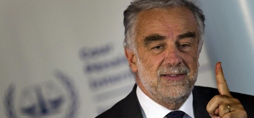 Luis Moreno-Ocampo, le procureur de la Cour pénale internationale (CPI). Photo : DR