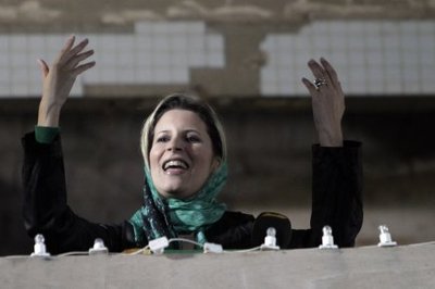 Aïcha Kadhafi (PHOTO: AFP)