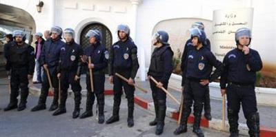 Policiers algériens (PHOTO: DR)