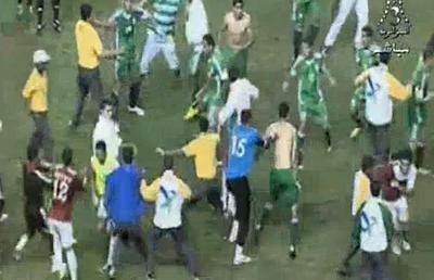 La finale de la coupe du monde militaire se termine par une bagarre générale entre les Algériens et les Égyptiens