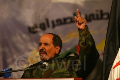 Le leader du Polisario Mohamed Abdelaziz (Credits photo Siwel)