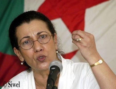 Louisa Hanoune accuse le président du GPK Ferhat Mehenni d'intelligence avec l'Occident
