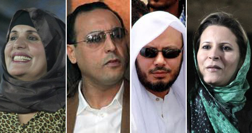 La famille Kaddafi (PHOTO: DR)