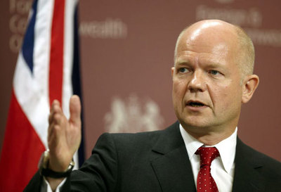 William Hague, chef de la diplomatie britannique (PH / Reuters)