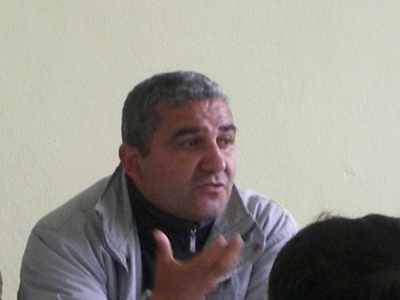 Bouaziz Ait Chebib, Secrétaire national à l'organique du MAK (PH/Aokas-Aitsmail)