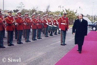 Le chef de l’État algérien Abdelaziz Bouteflika (Photo Rio — SIWEL)