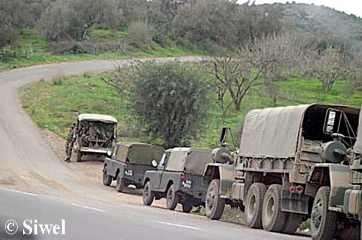 Vaste mouvement de troupes de l'armée algérienne en Kabylie