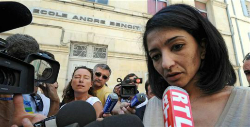 Jeannette Bougrab  à Arles, le 26 mai 2011 (Photo AFP/Pascal Guyot)