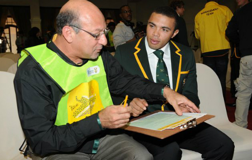 Trevor Manuel, le ministre de la Planification économique, le 29 août 2011 à Pretoria. (Photo : Gallo Images/Lee Warren)