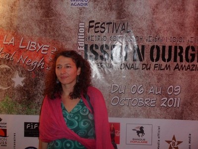 Fatima Sissani primée au Festival international du film amazigh d'Issni N'Ourgh (PHOTO / DR)