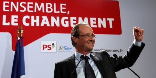 France : François Hollande est le candidat socialiste pour la présidentielle de 2012