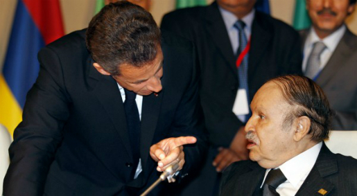 Nicolas Sarkozy et Abdelaziz Bouteflika au sommet Afrique-France, Nice, 31 mai 2010. (Photo : REUTERS/Eric Gaillard)
