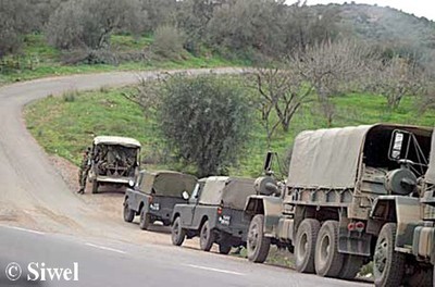 Des troupes de l'ANP en Kabylie (Photo L.News— SIWEL)