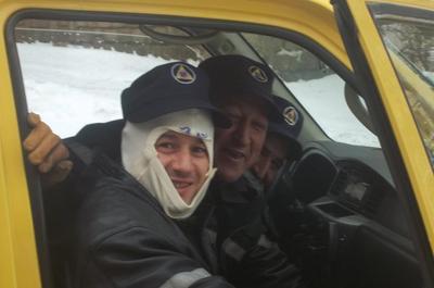 La protection civile à Toukval/Adekar (PHOTO: MOUSSAOUI)